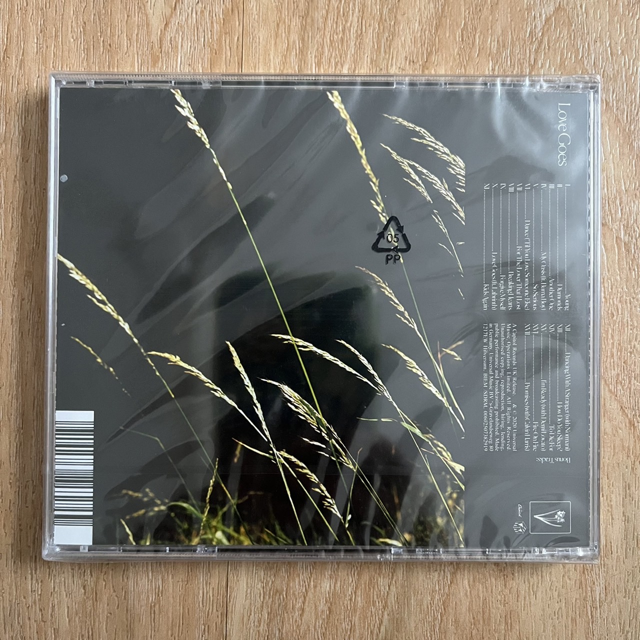 CD ซีดีเพลง Sam Smith – Love Goes (แผ่นแท้,ใหม่,ซีล)