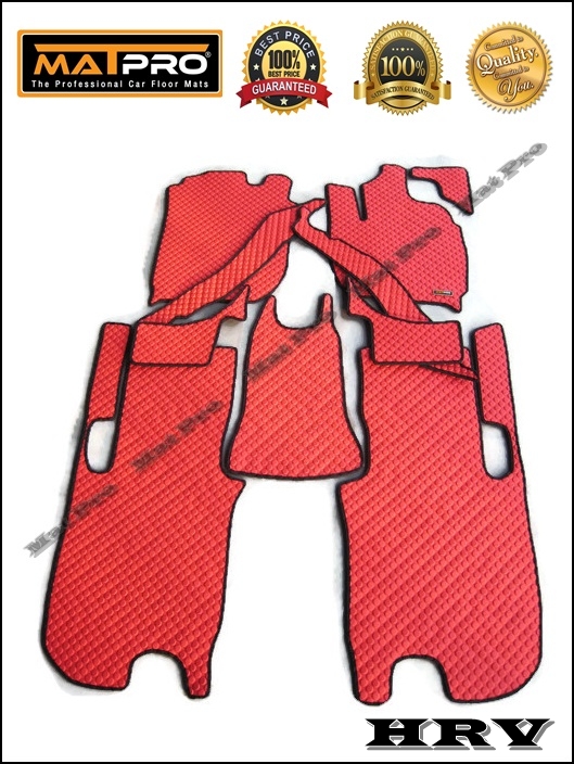 พรมปูพื้นเข้ารูป 100% ลายกระดุม สำหรับรถ รุ่น ALL NEW HRV 2015