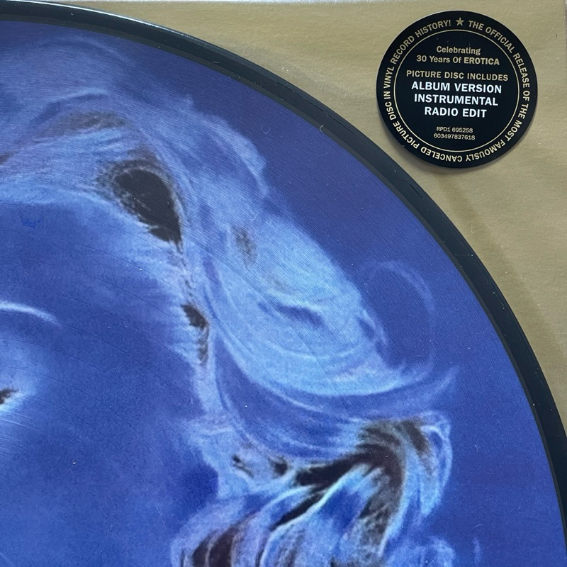 แผ่นเสียง Madonna - Erotica , Vinyl, 12", 45 RPM, Limited Edition, Picture Disc, Reissue มือหนึ่ง ซีล