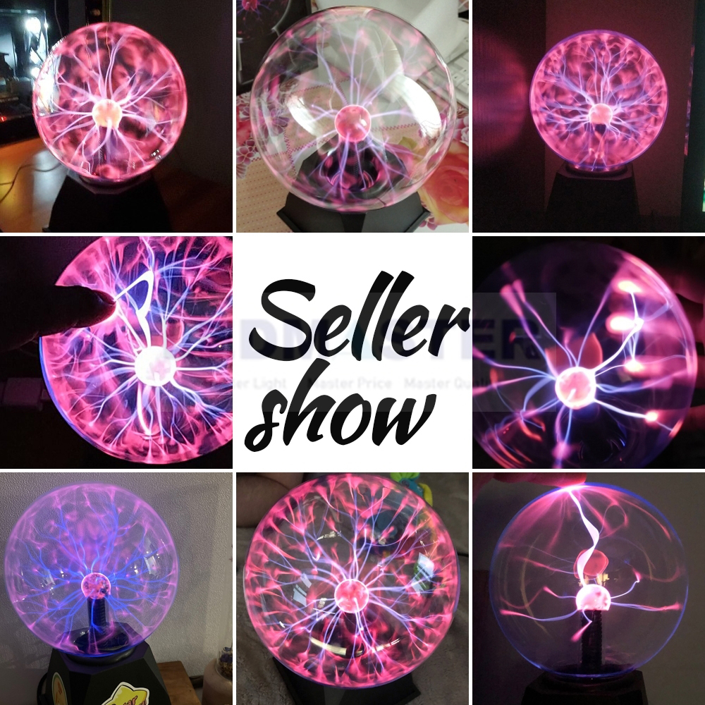 ไฟปีใหม่ 2024🔮Plasma ball โคมไฟพลาสม่า 10 นิ้ว 8 นิ้ว Plasma Light โคมไฟลูกบอลเรืองแสง ทรงกลม ไฟปาร์ตี้ ไฟคริสมาส