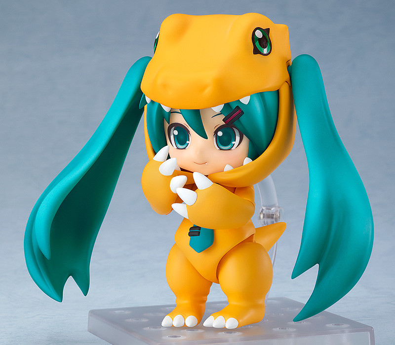 Nendoroid No.1439 Character Vocal Series 01: Hatsune Miku/Digimon Adventure Hatsune Miku: Kigurumi Agumon Ver.
