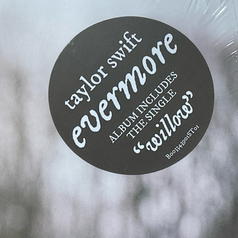 แผ่นเสียง Taylor Swift – Evermore ,2 LP, Album, Deluxe Edition, Tranparent Green vinyl, มือหนึ่ง ซีล