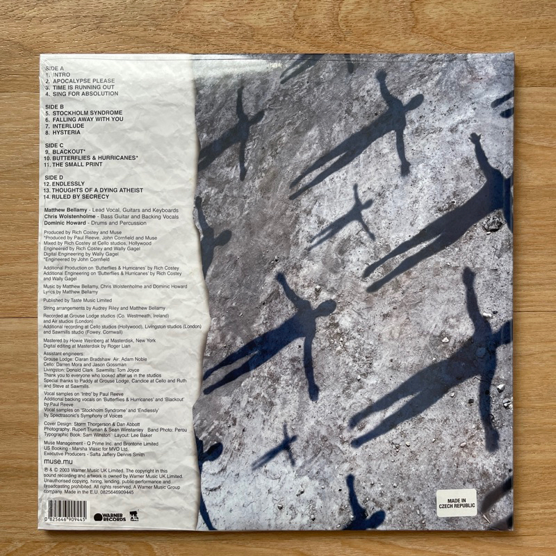 แผ่นเสียง Muse - Absolution , 2 x Vinyl, LP, Album, Reissue, Repress ,มือหนึ่ง ซีล