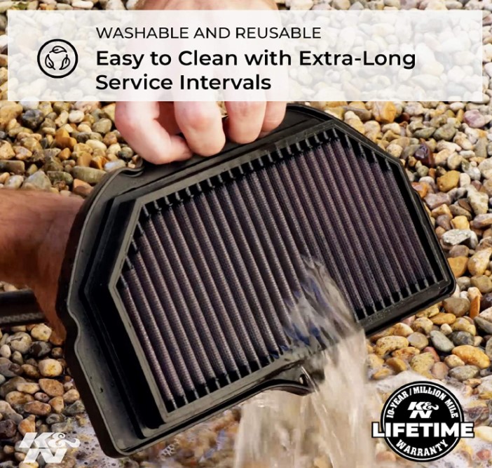 กรองอากาศ K&N TB 9016 FOR TRIUMPH T100/T120/STREET CUP/STREET SCRAMBLER/STREET TWIN