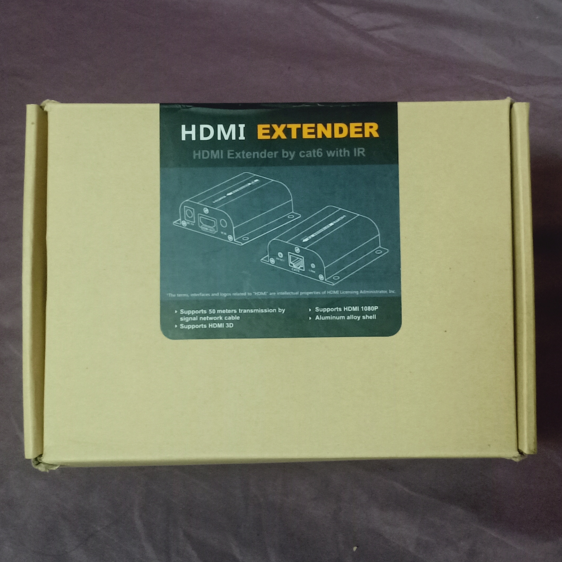 Vanzel LE-H50E HDMI, IR EXTENDER 50M WITH EDID