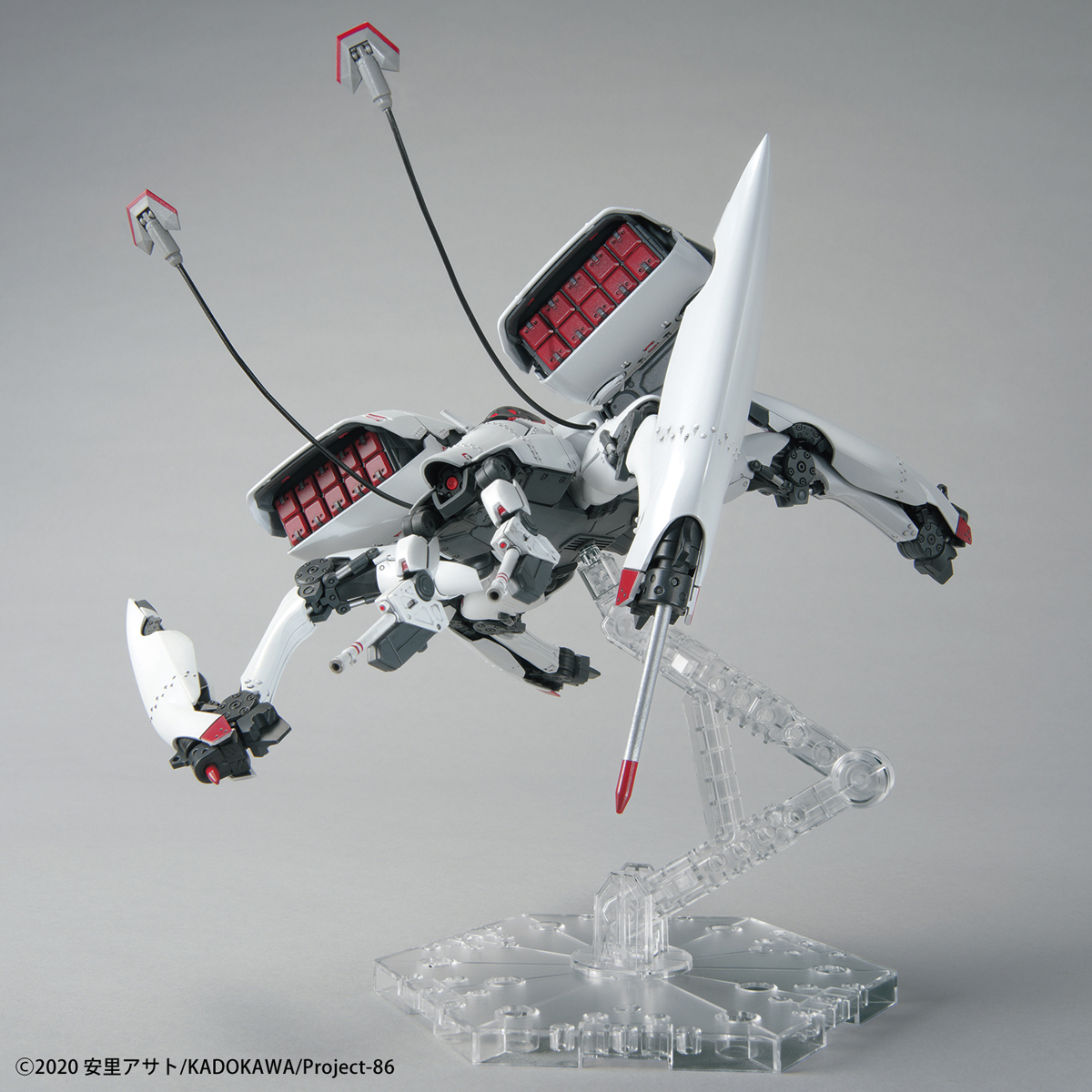 1061979 BANDAI SPIRITS 86 -Eighty Six- HG 1/48 REGINLEIF KURENA / ANJU USE (LONG BARREL TYPE/MISSILE TYPE)