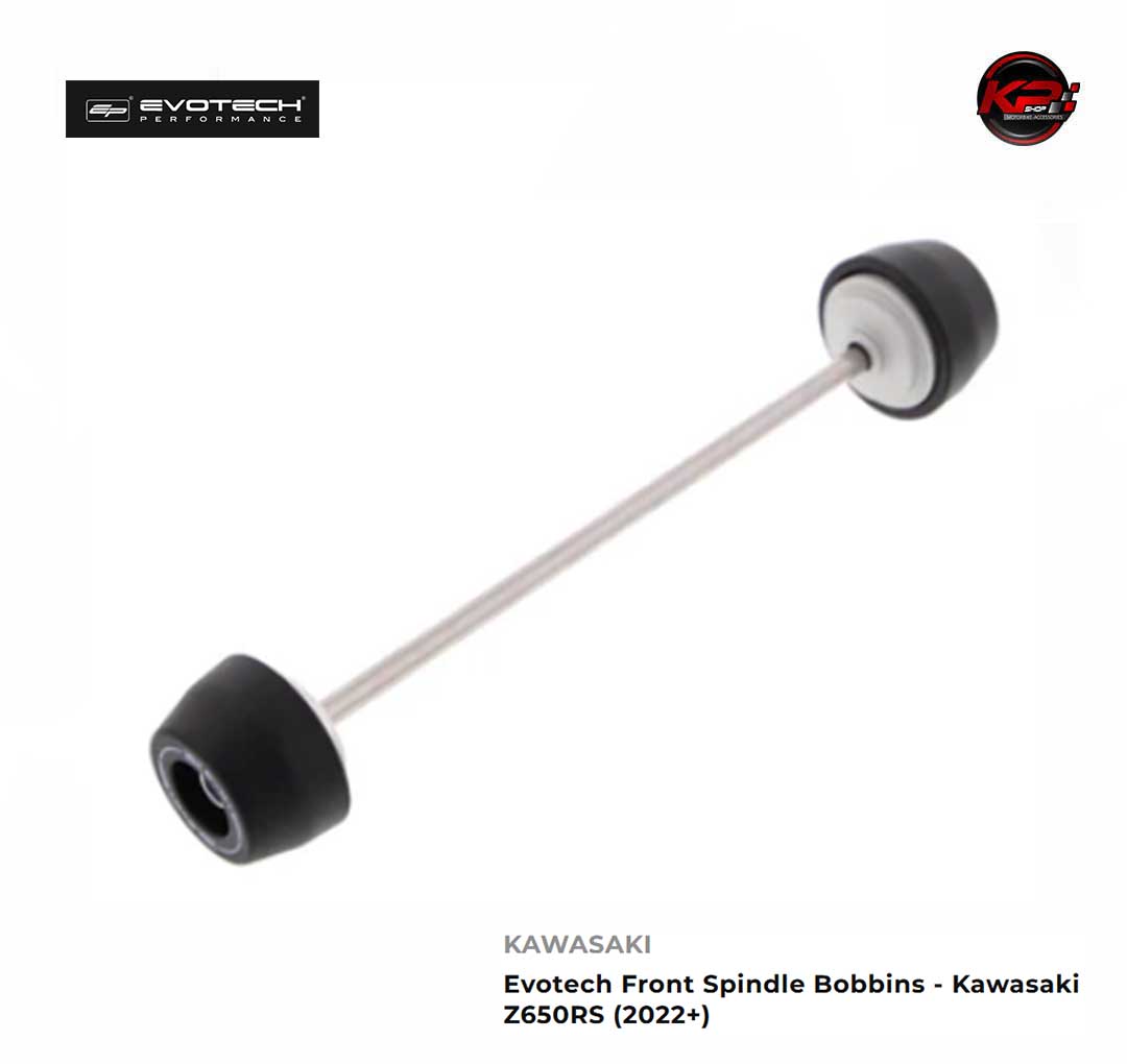 กันล้มหน้า Evotech Front Spindle Bobbins - Kawasaki Z650RS (2022+)
