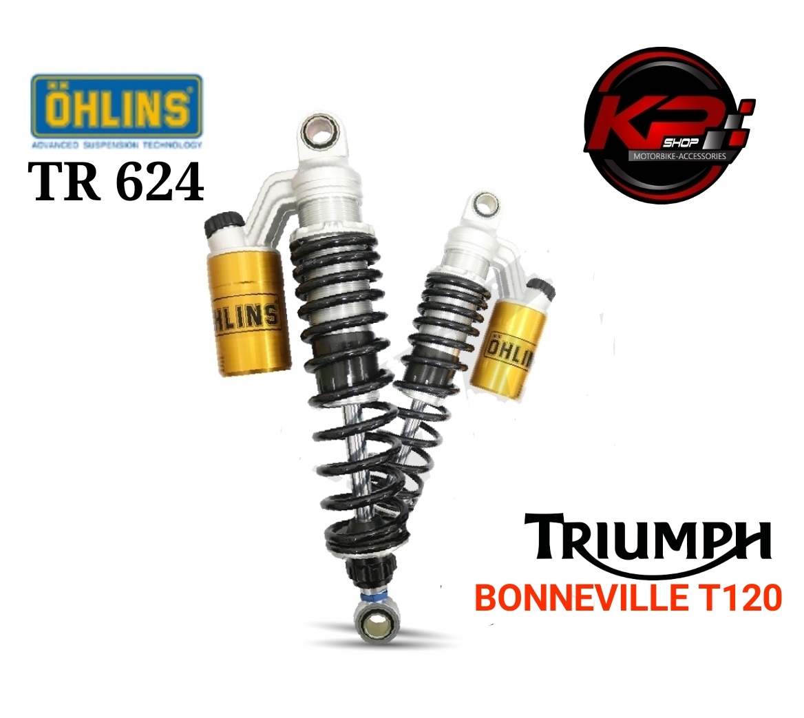 โช๊คหลัง OHLINS TR 624 FOR TRIUMPH BONNEVILLE T120/T100/STREET SCRAMBLER 900
