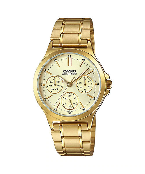 Casio Dress Multi Hands - Ladies' รุ่น LTP-V300G-9A