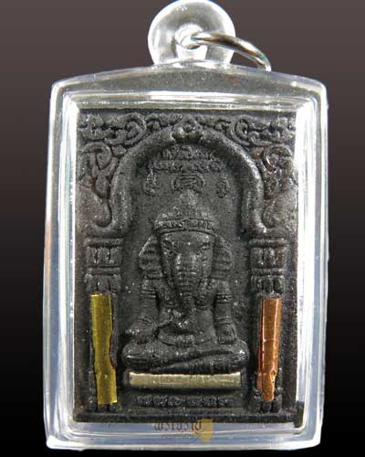 พระพิฆเนศวร หลวงพ่อดำ วัดสันติธรรม อ.อรัญประเทศ จ.สระแก้ว