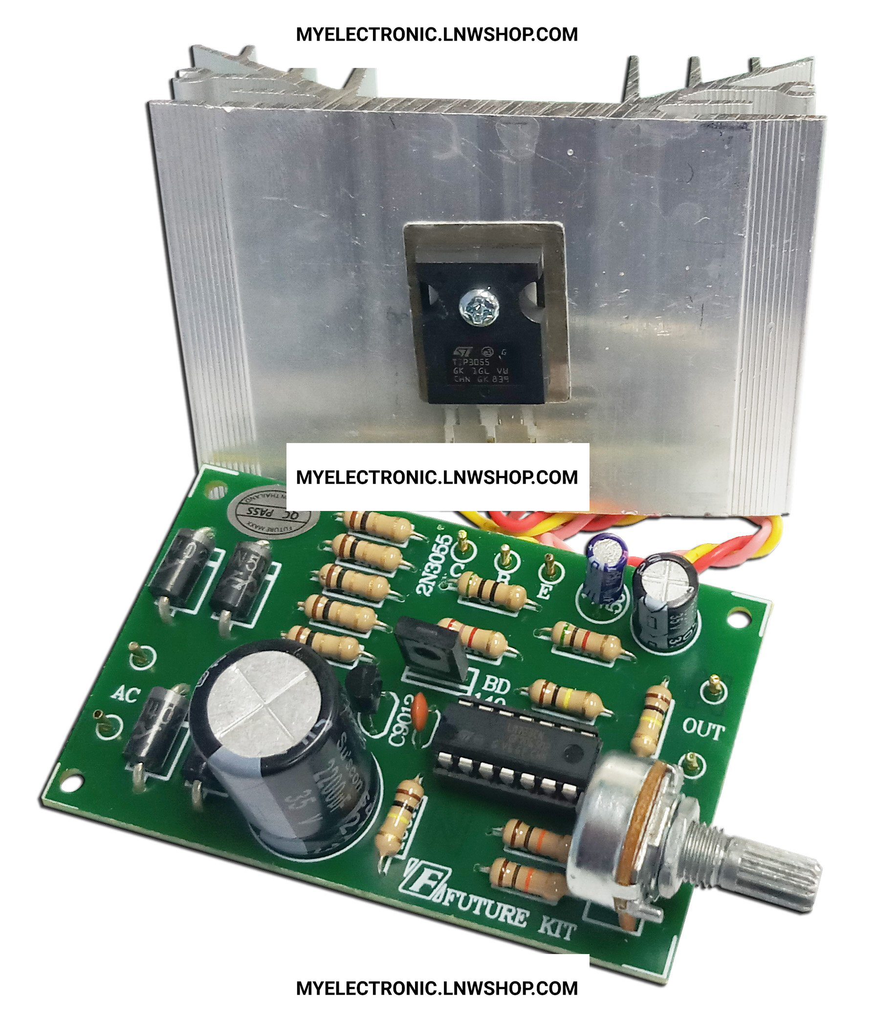 ขาย วงจร ชุดลงปริ้น FA809 เร็กกูเลเตอร์ 0-30V3A REGULATED POWER SUPPLY 0-30VDC 3A FB06 ชุดลงปริ้น ชุดลงปริ้นแล้ว ชุดประกอบลงปริ้นแล้ว โครงงาน อิเล็กทรอนิกส์ เพื่อการศึกษา นักเรียน นักศึกษา PROJECT โปรเจ็ค ยี่ห้อ ฟิวเจอร์คิท FUTUREKIT ราคา ตัวละ ชุดละ . .