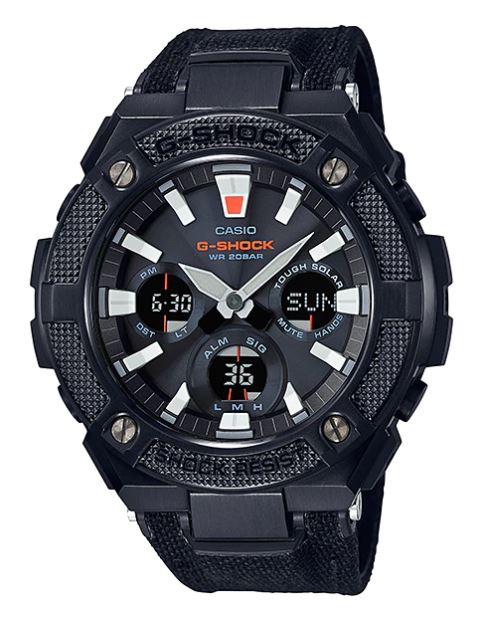 Casio G-Shock G-STEEL CORDURA Band series รุ่น GST-S130BC-1A