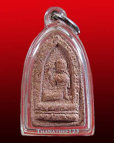 พระแม่โพสพ เนื้อผงข้าวทิพย์ (มธุปายาส) วัดโพธิ์ศรี พ.ศ.๒๔๙๗