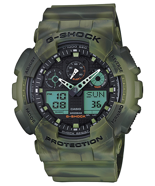 CASIO G-Shock รุ่น GA-100MM-3ADR