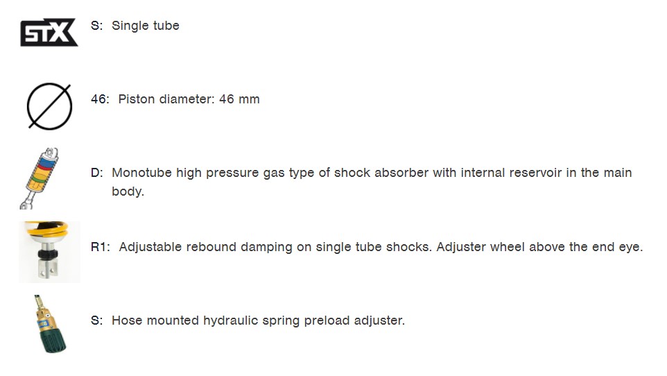 โช๊คอัพ OHLINS KA 739 FOR KAWASAKI Z900