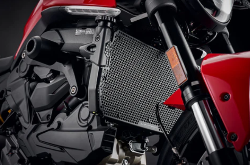 การ์ดหม้อน้ำ Evotech Ducati Monster 937 Radiator Guard