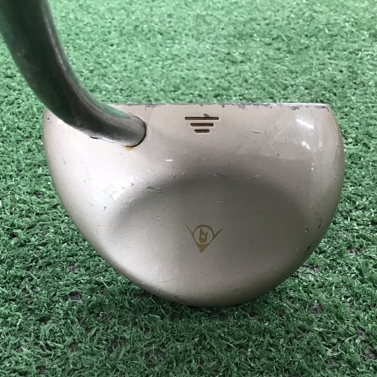 PUTTER DUNLOP : CROSS MILLDED FACE ก้านเหล็ก