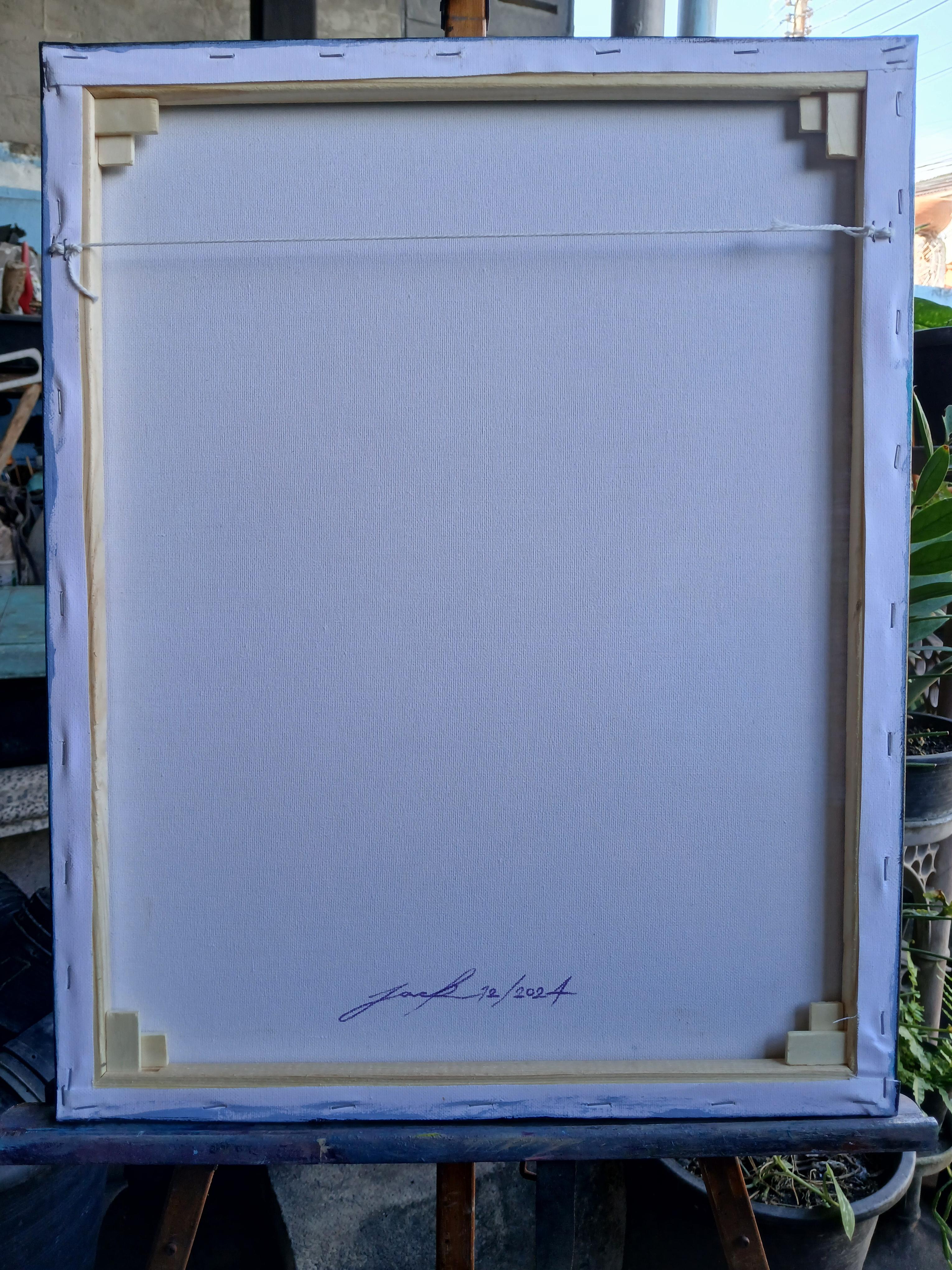 ในหลวง รัชกาลที่ 9 ภาพวาดสีอะครีลิค บนเฟรมผ้าใบ ขนาด 40 cm. x 50 cm. งานวาดต้นฉบับ มีชิ้นเดียว ไม่ใช่ภาพพิมพ์หรือโปสเตอร์ครับ