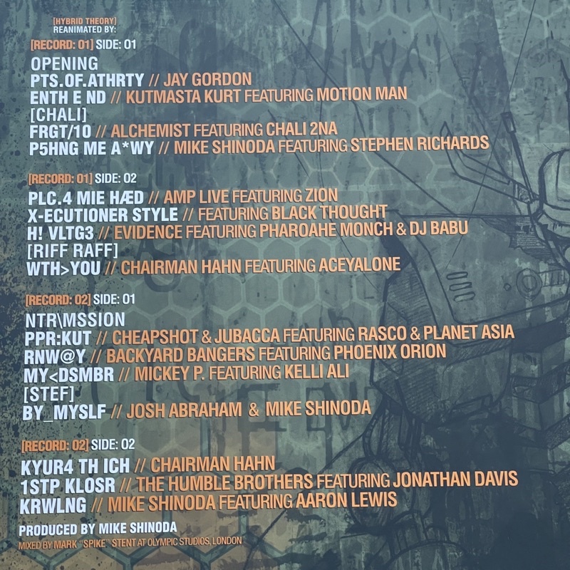 แผ่นเสียง Linkin Park – Reanimation ,2 x Vinyl, LP, Album, Reissue, Gatefold แผ่นเสียงมือหนึ่ง ซีล