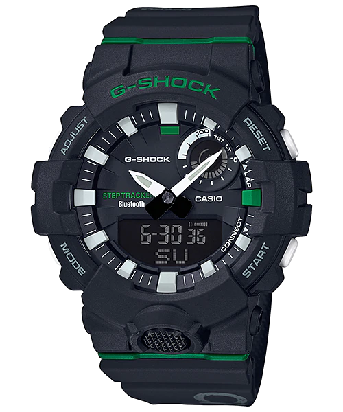 Casio G-Shock Bluetooth® รุ่น GBA-800DG-1A (เพื่อการออกำลังกาย นับก้าวได้)