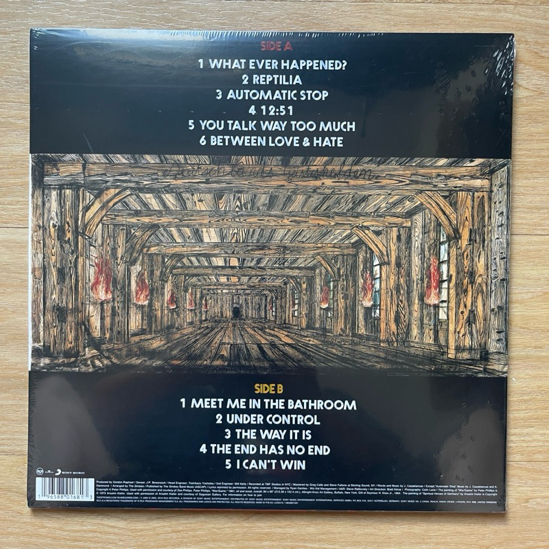 แผ่นเสียง The Strokes - Room On Fire **Limited Edition Blue Colour Vinyl, LP, Album มือหนึ่ง ซีล