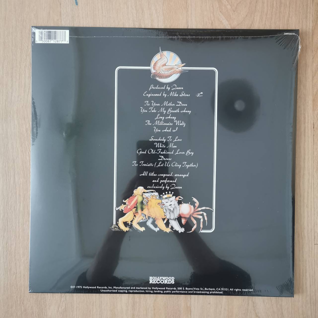 แผ่นเสียงใหม่ แผ่นไวนิล Queen – A Day At The Races (ซีล มือ1)