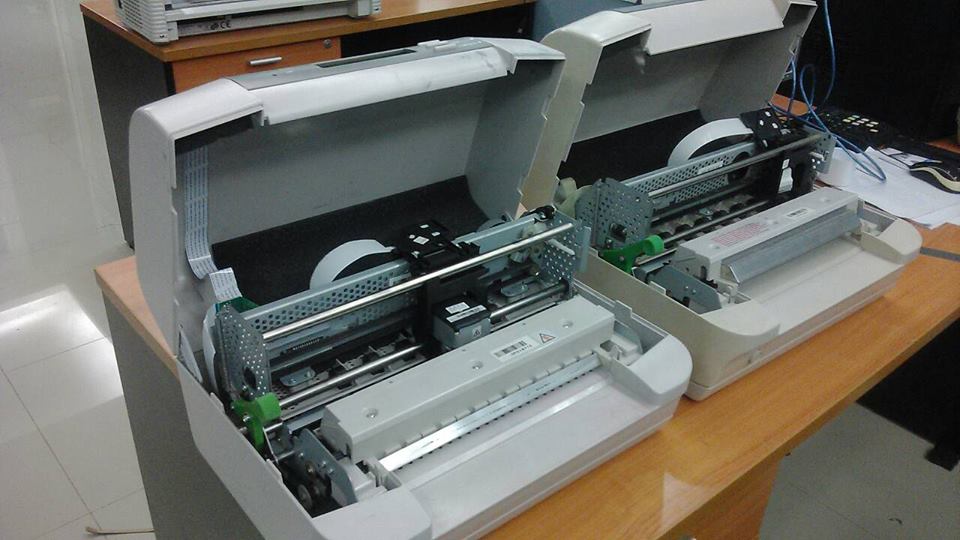 เครื่องพิมพ์สมุดเงินฝาก Compuprint SP40 Plus