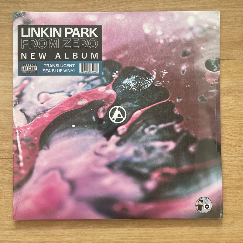 แผ่นเสียง Linkin Park - From Zero , Vinyl, LP, Translucent Sea Blue ,US มือหนึ่ง ซีล