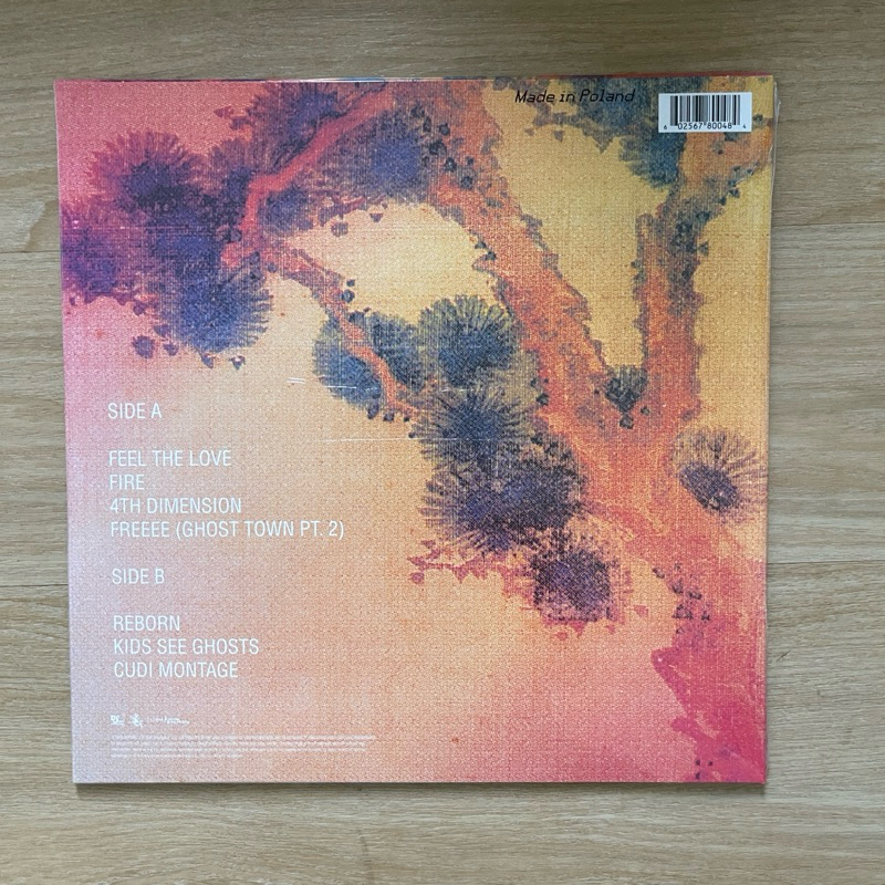 แผ่นเสียง Kids See Ghosts - Kids See Ghosts by Kanye West Kid Cudi , Vinyl, LP, Album, Reissue มือหนึ่ง ซีล