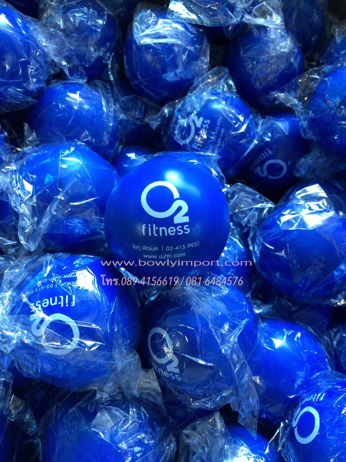 ผลิตลูกบอลบีบ บริหารมือ พร้อมโลโก้