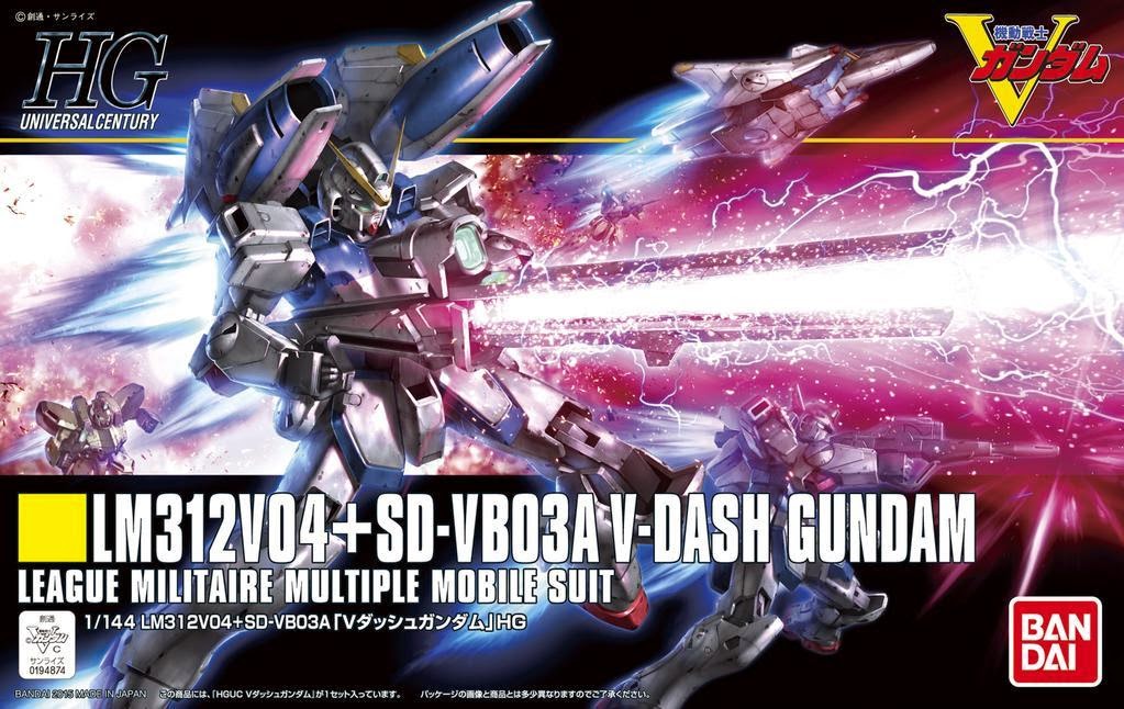 HG 1/144 V Dash Gundam