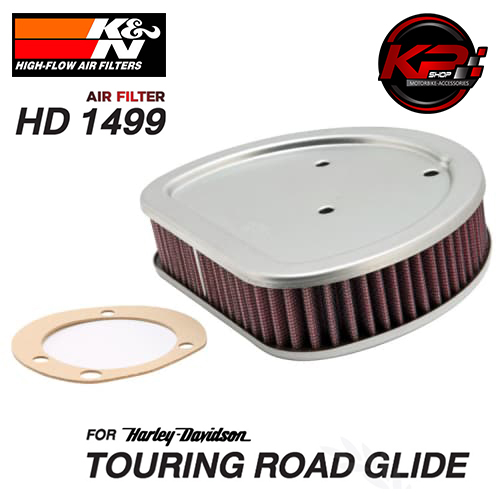 กรองอากาศ K&N HARLEY DAVIDSON TOURING ROAD GLIDE (HD 1499)