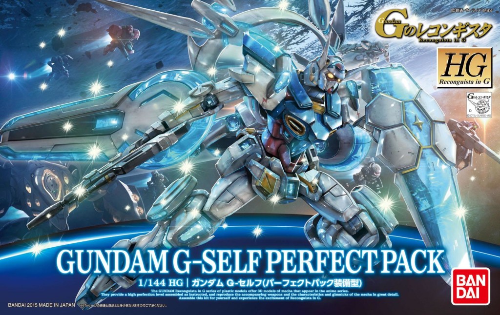 1057730 BANDAI SPIRITS HG 1/144 Gundam G-Self Perfect Pack
