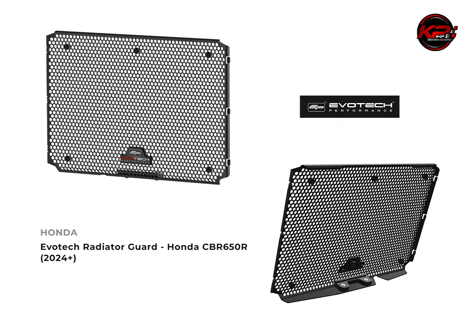 การ์ดหม้อน้ำ Evotech Radiator Guard - Honda CBR650R (2024+)