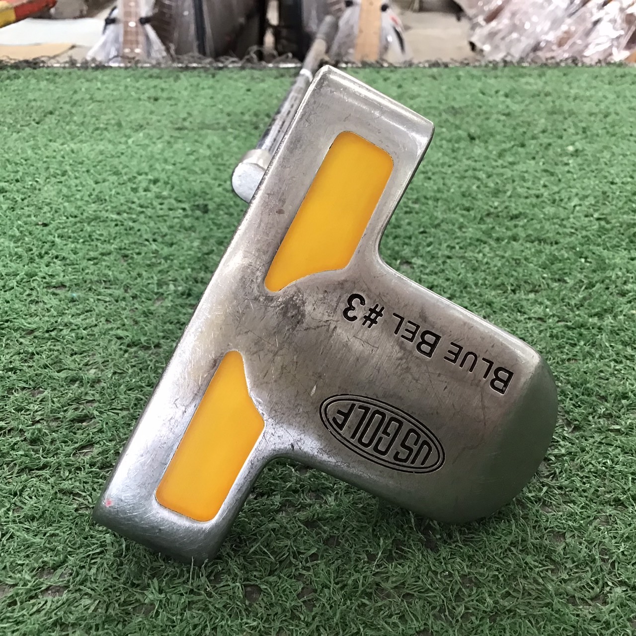 PUTTER US GOLF : BLUE BEL #3 ก้านเหล็ก