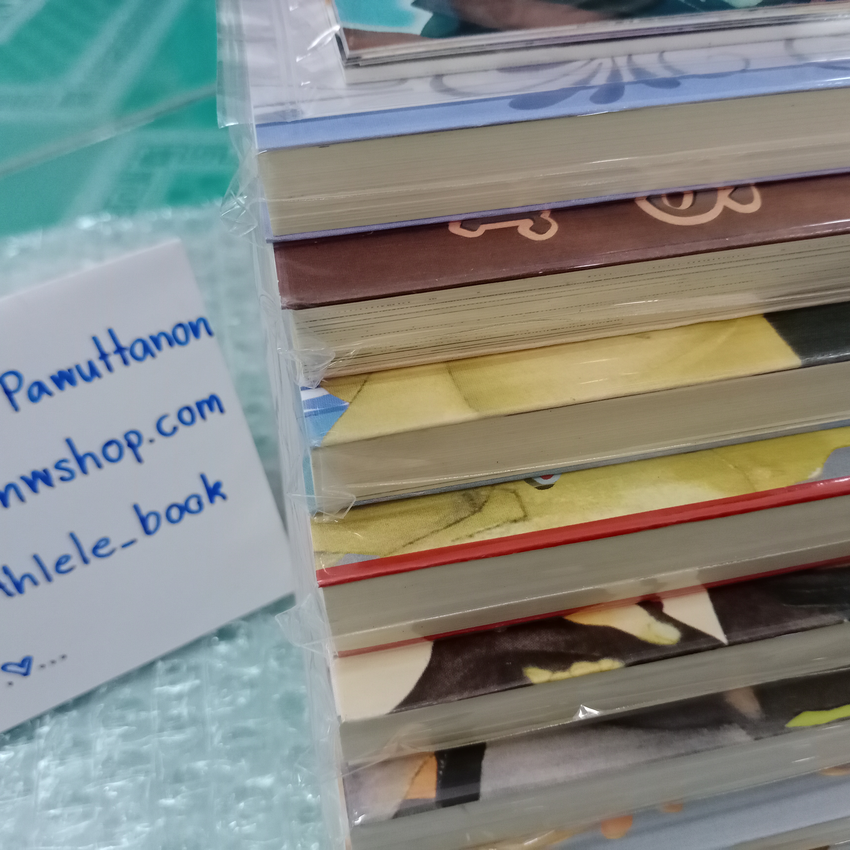 [นิยายวาย] เซ็ต Slaver 8 เล่ม + โดจิน 2 เล่ม + ที่คั่น/โปสการ์ด