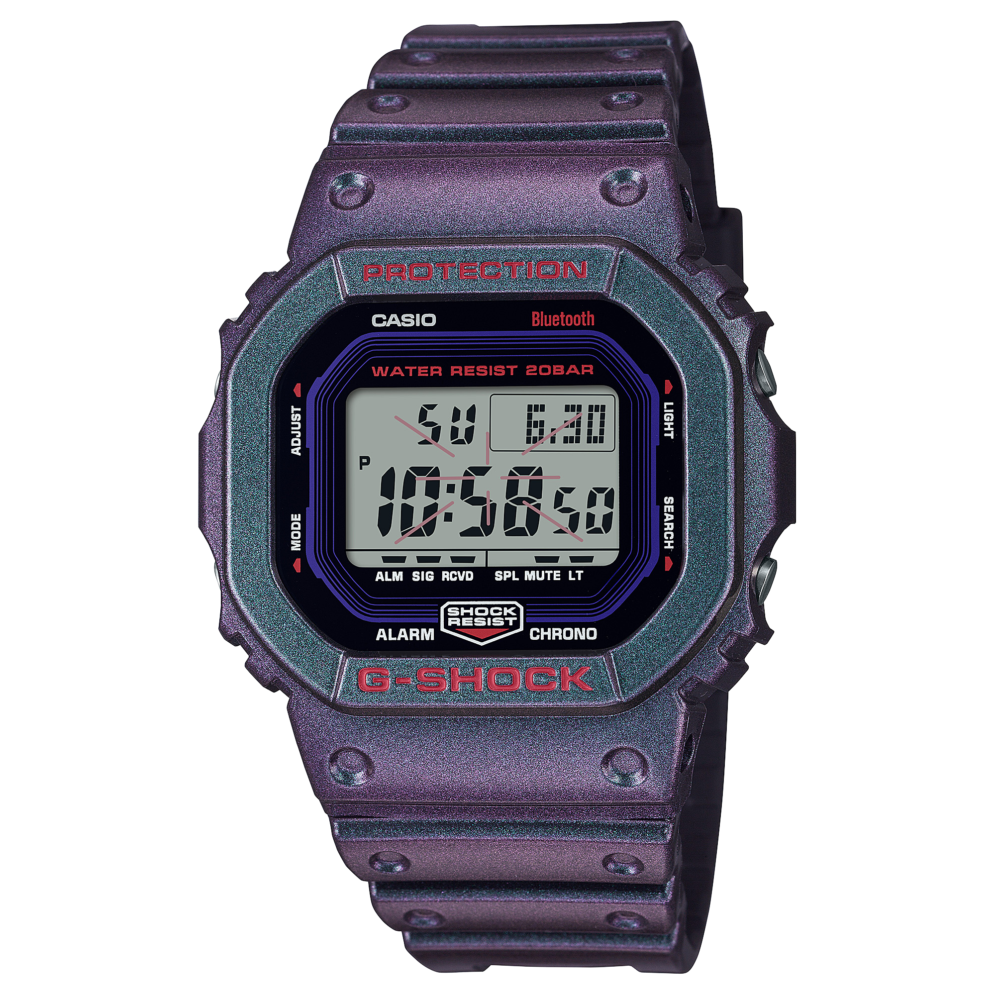 DW-B5600AH-6 | ดิจิตอลมาตรฐาน | ซีรีส์ 5600 | G-SHOCK | นาฬิกา | CASIO