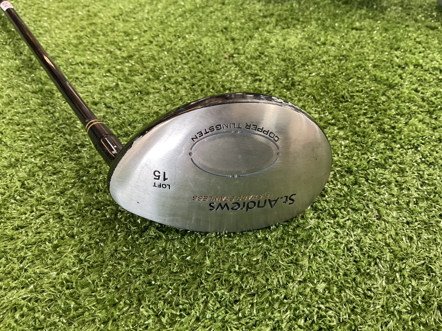 UTILITY 15 องศา St.Andrews : 15-5 HARD STAINLESS Flex-R ก้านกราไฟร์