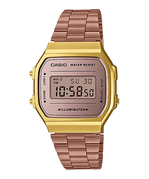Casio วัยหนุ่มสาว วินเทจ รุ่น A168WECM-5