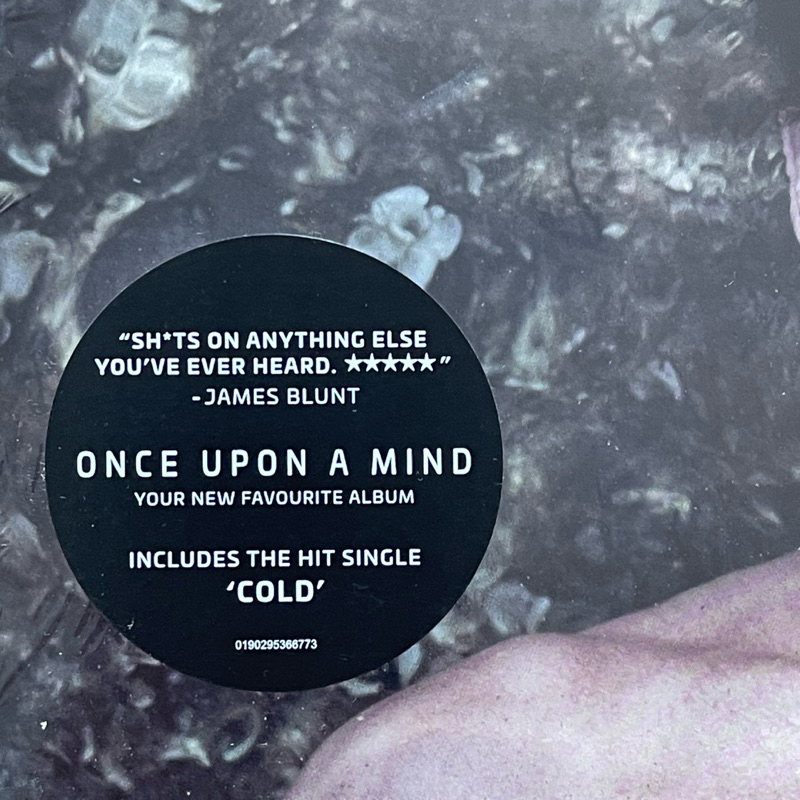 แผ่นเสียง James Blunt - Once Upon A Mind , Vinyl, LP, Album, Europe มือหนึ่ง ซีล