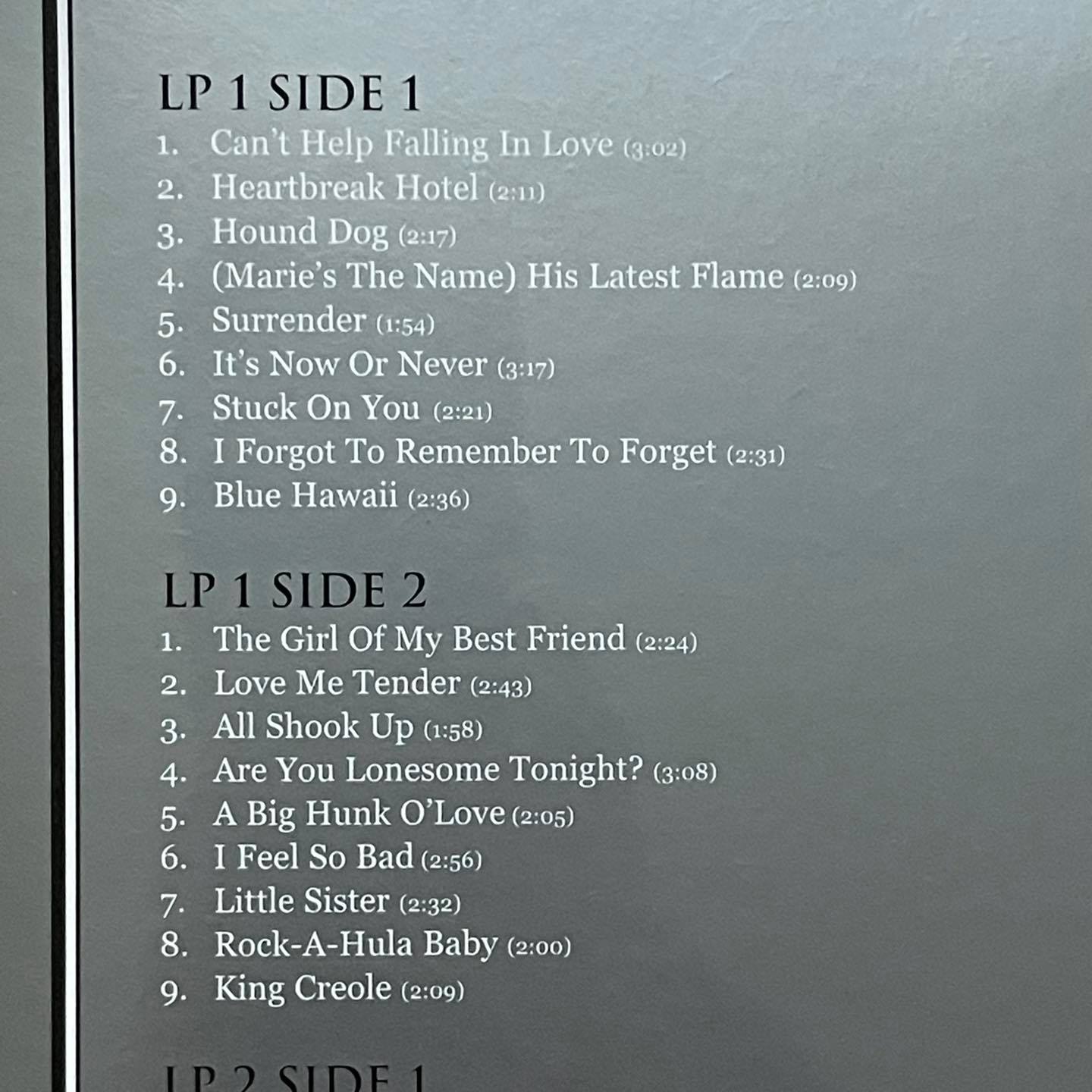 แผ่นเสียง Elvis Presley – The Platinum Collection 3 x Vinyl, LP, Special Edition, White Vinyl แผ่นเสียงมือหนึ่งซีล