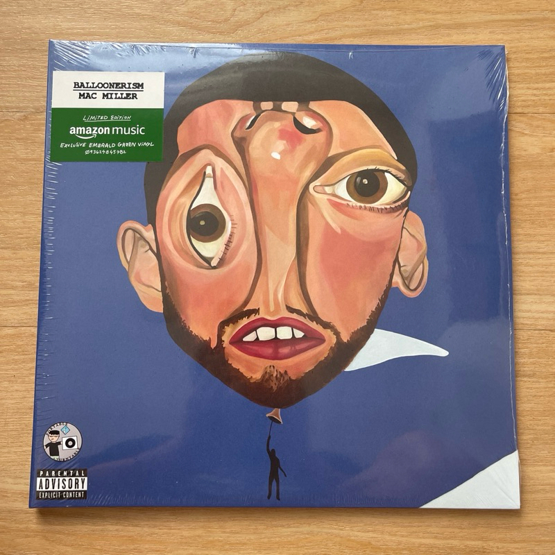 แผ่นเสียง Mac Miller -Balloonerism , 2 x Vinyl, LP, Album, Limited Edition, Emerald Green มือหนึ่ง ซีล