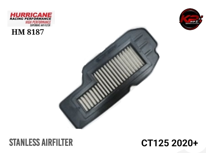 กรองอากาศ HURRICANE FOR HONDA CT125 2020+ (stanless) HM 8187
