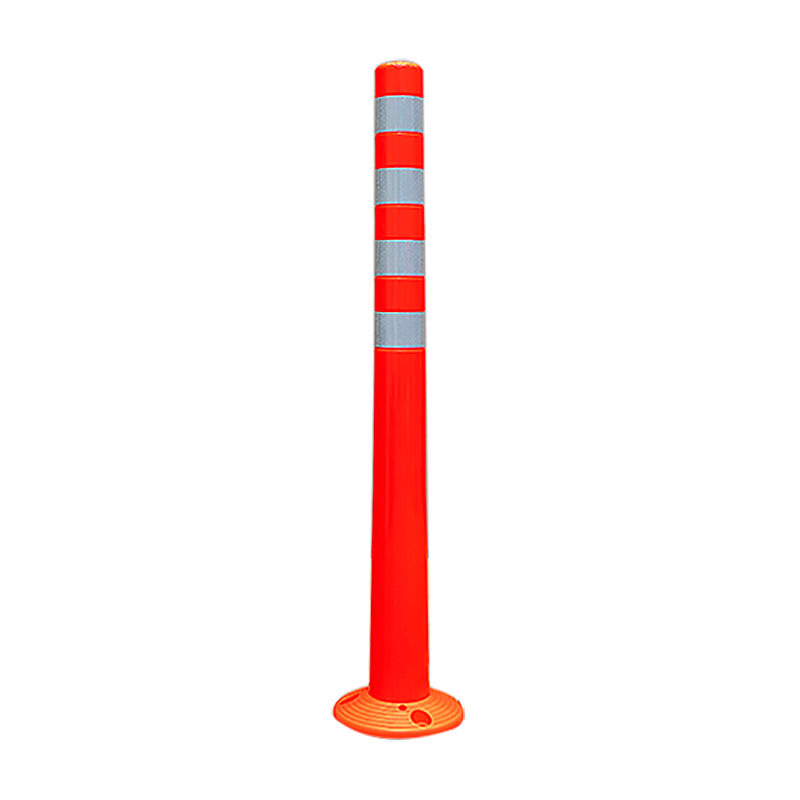 เสาจราจร TPU100cm ถอดฐานได้