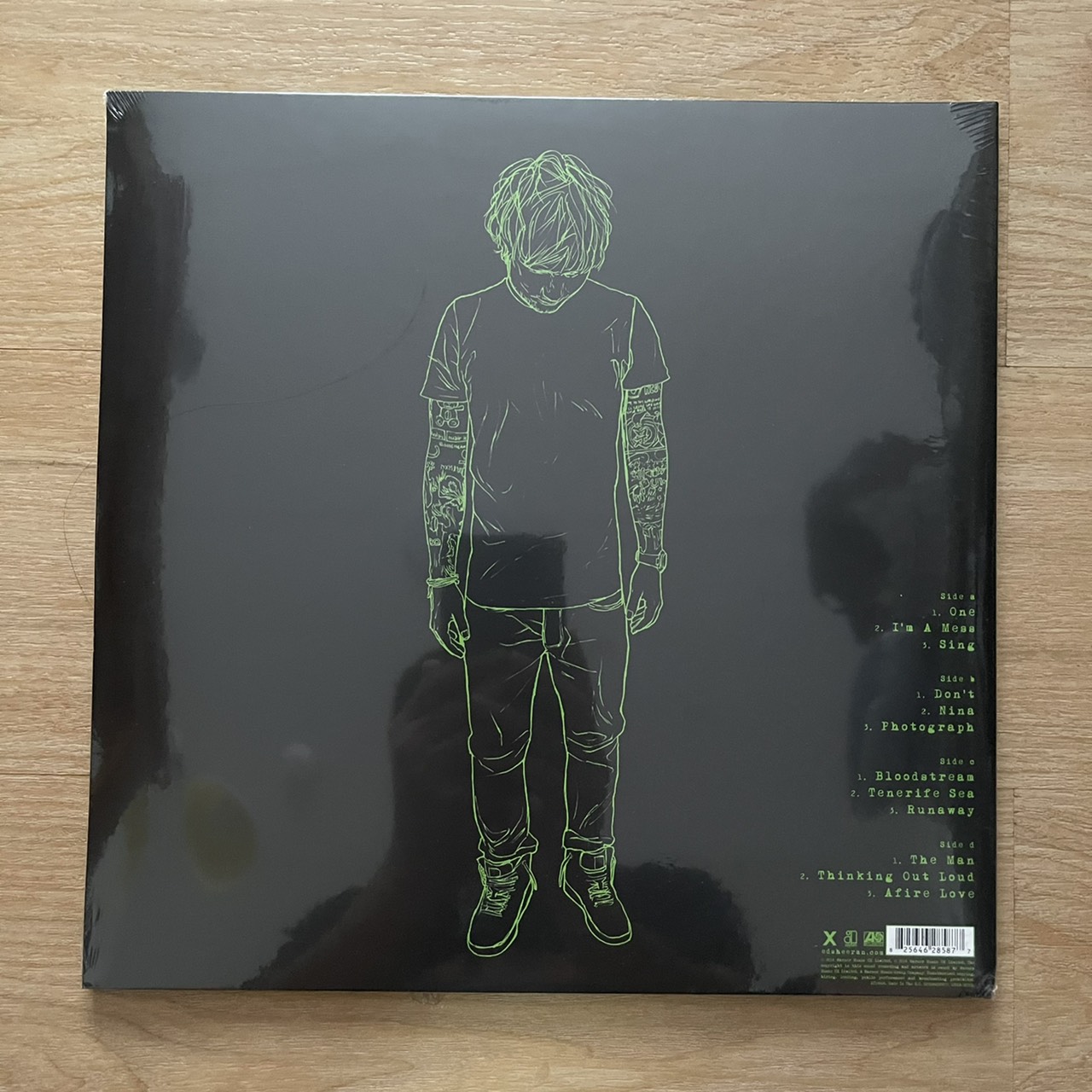 แผ่นเสียง Ed Sheeran – X , 2 × Vinyl, 12", Album, Gatefold , made in EU,มือหนึ่ง ซีล