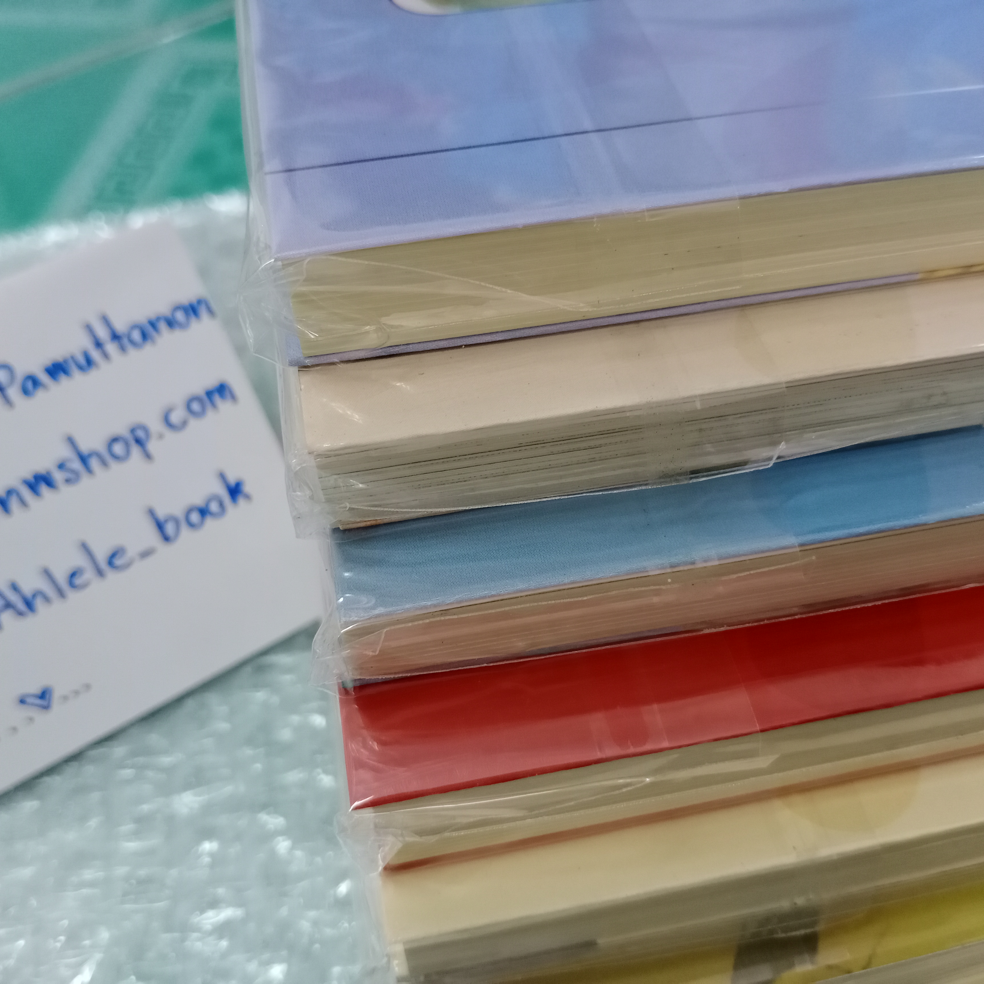 [นิยายวาย] เซ็ต Slaver 8 เล่ม + โดจิน 2 เล่ม + ที่คั่น/โปสการ์ด