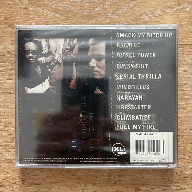 CD ซีดีเพลง แผ่นเพลง Prodigy – The Fat Of The Land แผ่นแท้ ใหม่ ซีล