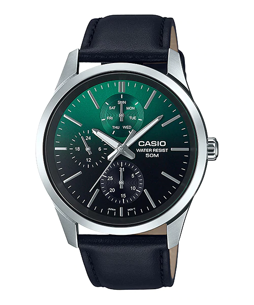 Casio หลายเข็มนาฬิกา - สุภาพบุรุษ รุ่น MTP-E330L-3AV