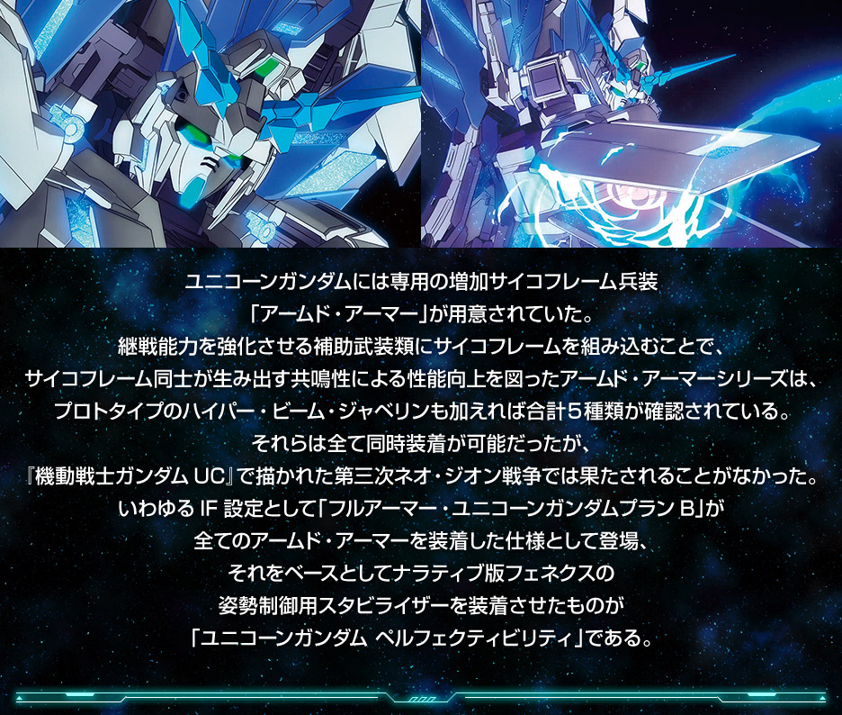 BANDAI SPIRITS RG 1/144 UNICORN GUNDAM PERFECTIBILITY VER.GBT