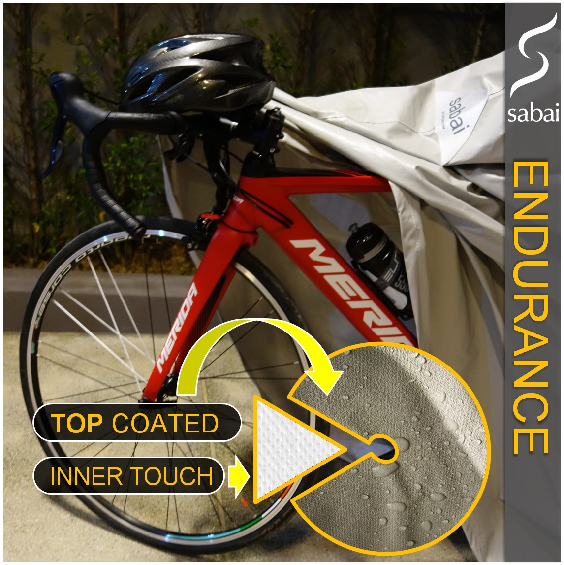 sabai cover ผ้าคลุมจักรยาน - รุ่น ENDURANCE